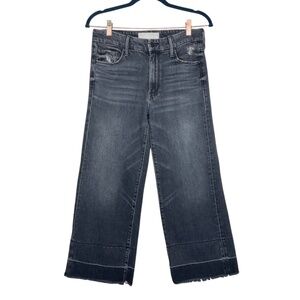 Mother Superior Roller Crop Wide Leg‎ Jeans